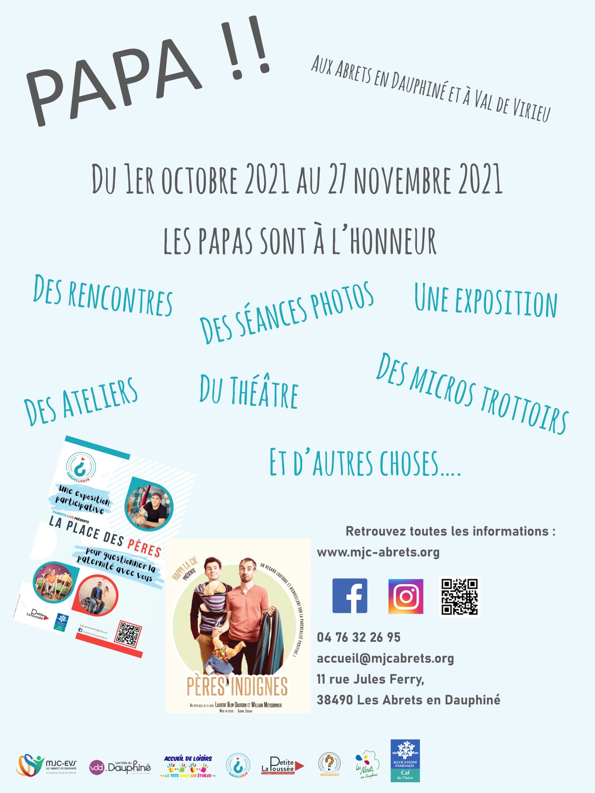 Papa!! La paternité à l&rsquo;honneur dans les Vals du Dauphiné