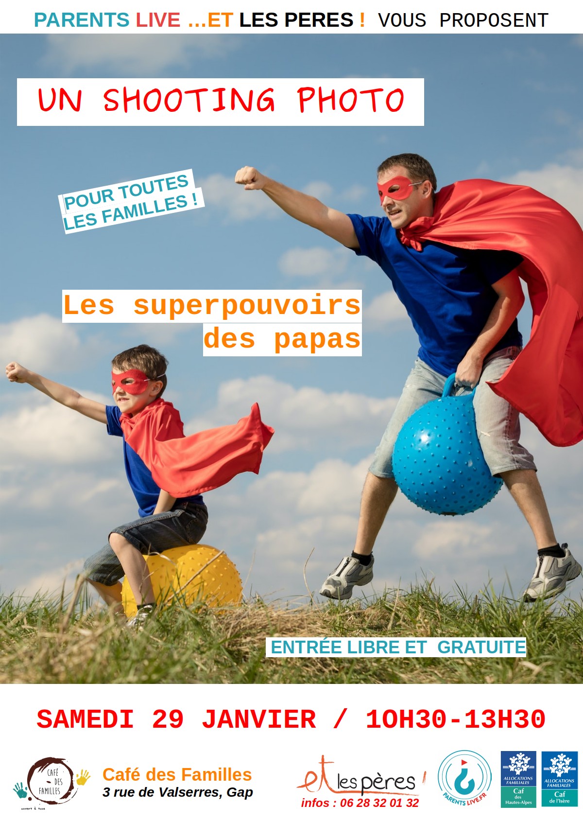 Exposition multimédia « La place des pères » à Gap